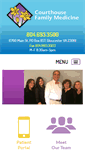 Mobile Screenshot of courthousefamilymedicine.com